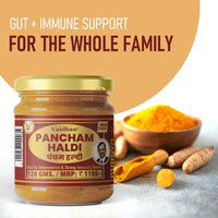 Vaidban Pancham Haldi – Premium Ayurvedic Turmeric Blend for Immunity, Full-body Detox & Joint Pain Relief thumbnail 6