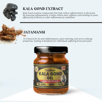 Vaidban Kala Gond Gel – Pain Relief Gel for Joint Pain, Knee Pain, Back & Shoulder Pain (50 gm) thumbnail 4