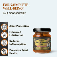 Vaidban Kala Gond Gel – Pain Relief Gel for Joint Pain, Knee Pain, Back & Shoulder Pain (50 gm) thumbnail 2