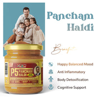 Vaidban Pancham Haldi – Premium Ayurvedic Turmeric Blend for Immunity, Full-body Detox & Joint Pain Relief thumbnail 2