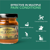 Vaidban Kala Gond Cream – Pain Relief Cream for Joint Pain, Knee Pain, Back & Shoulder Pain thumbnail 2
