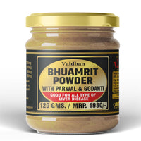 Vaidban Bhuamrit Powder with Parwal & Godanti – Reverses Fatty Liver, Supports Digestion & Promotes Liver Health (120gm) thumbnail 1