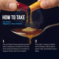 Vaidban Brain & Nerve Care Combo – For ADHD, Autism & Migraine Relief | Improves Memory, Nerve Strength & Focus thumbnail 3