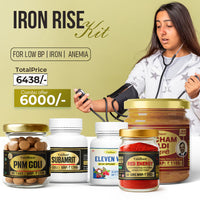 Iron Rise Kit - Complete Anemia & Low BP Support Combo thumbnail 1