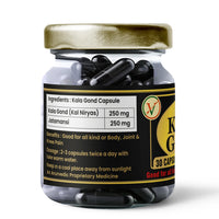 Vaidban Kala Gond Capsules – Ayurvedic Pain Relief Capsules for Joint Pain & Knee Pain thumbnail 7