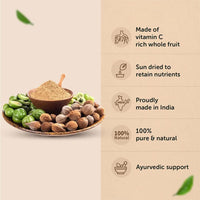 Vaidban Triphala Amrit – Fine Powder (Churna) of Harad, Baheda & Amla for Digestion, Detox & Gut Health thumbnail 8