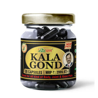 Vaidban Kala Gond Capsules – Ayurvedic Pain Relief Capsules for Joint Pain & Knee Pain thumbnail 1