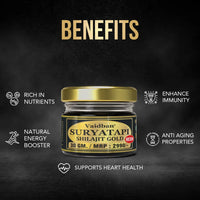 Vaidban Suryatapi Shilajit Gold Resin - 30 gm thumbnail 1