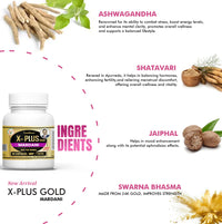 Vaidban X-Plus Gold Mardani Capsules – Ayurvedic Performance Support Capsules for Women thumbnail 4