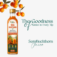 Vaidban Sea Buckthorn Juice 250ml – Natural Source of Vitamins A, B, C, E, K & Omega 3, 6, 7, 9 thumbnail 1