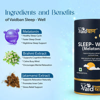 Sleep-Well (Melatonin) – 60 Tablets thumbnail 2