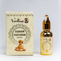 Vaidban Swarn Prash Drops – Ayurvedic Gold Drops for Immunity, Brain & Growth | 15ml thumbnail 1