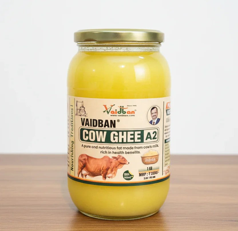 Vaidban A2 Cow Ghee – 100% Natural & Nutritious