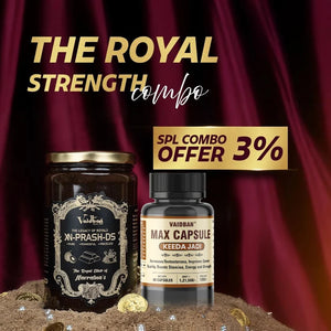 The Royal Strength Combo - XN-Prash-DS & Lazab Keeda Jadi | Premium Vitality Pack