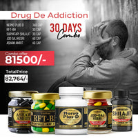Vaidban Nervo Plus-D De-Addiction Combo – Ayurvedic Supplement to Get Rid of Alcohol, Nicotine & Drug Addiction thumbnail 1