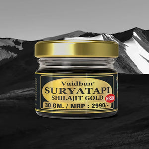Vaidban Suryatapi Shilajit Gold Resin - 30 gm