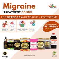 Vaidban Migraine Treatment Combo for Grade 3 & 4 (Headache + Postdrome) thumbnail 1