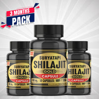 Vaidban Suryatapi Shilajit Gold - 100% Ayurvedic | for Strength, Stamina and Power thumbnail 2