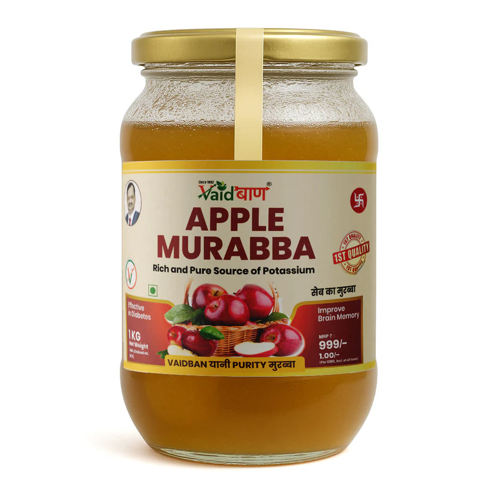 Vaidban Apple Murabba – Delicious Source of Potassium & Wellness