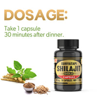 Vaidban Suryatapi Shilajit Gold - 100% Ayurvedic | for Strength, Stamina and Power thumbnail 8