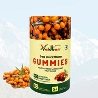 Vaidban Sea Buckthorn Gummies – 60 N | Sourced from Ladakh | No Artificial Sweetener thumbnail 5