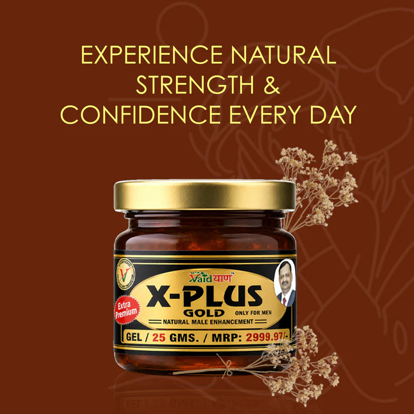 X Plus Gold Gel - Strength & Stamina Cream for Men