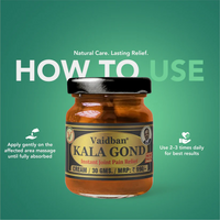 Vaidban Kala Gond Cream – Pain Relief Cream for Joint Pain, Knee Pain, Back & Shoulder Pain thumbnail 4