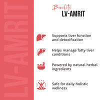 Vaidban LV-Amrit Goli ( 60 Goli ) - Herbal Liver Support thumbnail 6