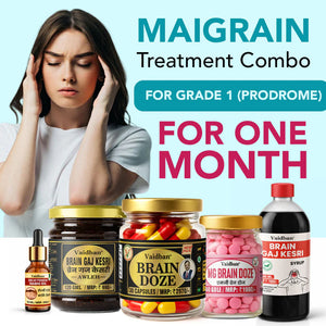 Vaidban Migraine Treatment Combo for Grade 1 (Prodrome)