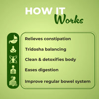 Vaidban Triphala Amrit – Fine Powder (Churna) of Harad, Baheda & Amla for Digestion, Detox & Gut Health thumbnail 4