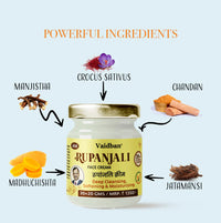 Vaidban Rupanjali (AM) Face Cream (50 gms) | The Daytime Shield for Glowing Skin thumbnail 3