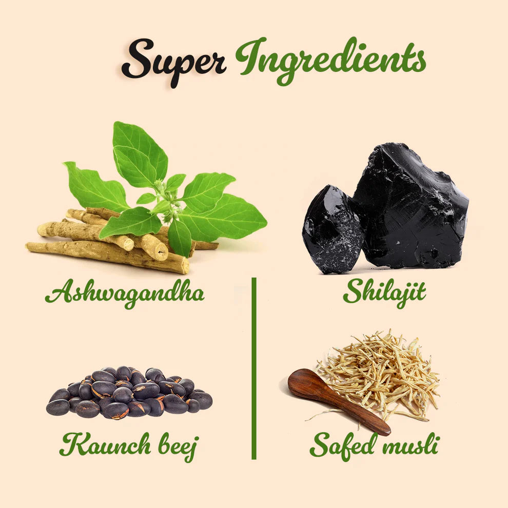 Vaidban Gabru-DS Oil for Men to Improve Stamina, Immunity, and Timing