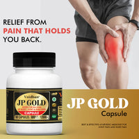 Vaidban JP Gold (90 Capsule) Best & Effective Ayurvedic Medicine for Joint Pain and Knee Pain thumbnail 1