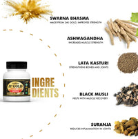 Vaidban JP Gold (90 Capsule) Best & Effective Ayurvedic Medicine for Joint Pain and Knee Pain thumbnail 2