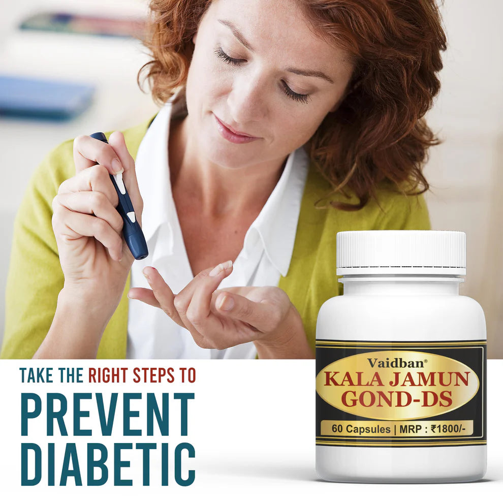 Vaidban Diabetes Control Kit - Ayurvedic Formula to Control Diabetes & Blood Sugar Levels
