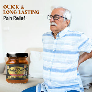 Vaidban Kala Gond Gel – Pain Relief Gel for Joint Pain, Knee Pain, Back & Shoulder Pain (50 gm)