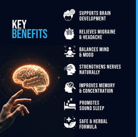 Vaidban Brain & Nerve Care Combo – For ADHD, Autism & Migraine Relief | Improves Memory, Nerve Strength & Focus thumbnail 5