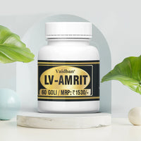 Vaidban LV-Amrit Goli ( 60 Goli ) - Herbal Liver Support thumbnail 1