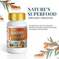 Vaidban Sea Buckthorn with Chia Seeds - Immunity & Energy Booster (60 Capsules) thumbnail 2