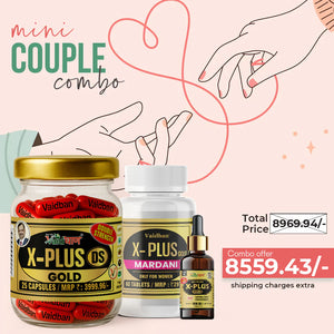 Vaidban Mini Couple Combo – Herbal Wellness Pack for Him & Her