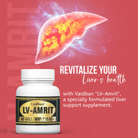 Vaidban LV-Amrit Goli ( 60 Goli ) - Herbal Liver Support thumbnail 7