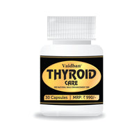 Vaidban Thyroid Care Capsules (Pack of 60): Natural Support for Thyroid Function thumbnail 1