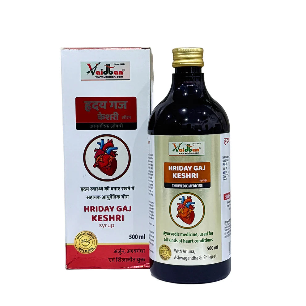Vaidban Hriday Gaj Keshri – Ayurvedic Heart Care Syrup
