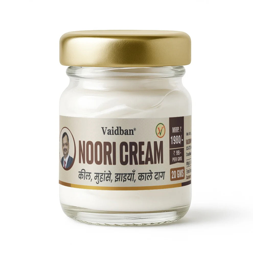 Vaidban Noori Cream – Ayurvedic Anti-Acne & Dark Spot Removal Cream (20g)