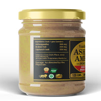 Vaidban Ashaw Amrit Powder – Ayurvedic Support for Focus, Memory & Mental Wellness thumbnail 3