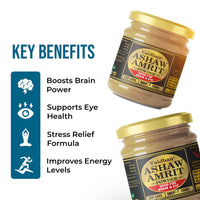 Vaidban Ashaw Amrit Powder – Ayurvedic Support for Focus, Memory & Mental Wellness thumbnail 3