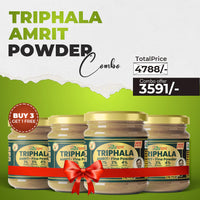 Vaidban Triphala Amrit – Fine Powder (Churna) of Harad, Baheda & Amla for Digestion, Detox & Gut Health thumbnail 12
