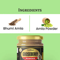 Vaidban Gooseberry Powder Online | 120g Antioxidant Rich Amla Supplement thumbnail 3