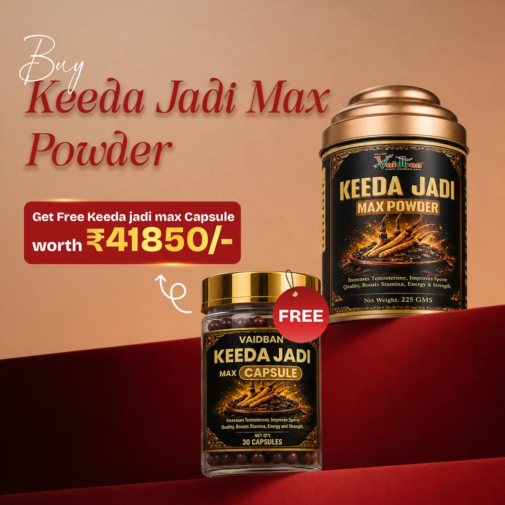 Keeda Jadi Max Powder – Premium Ayurvedic Vitality Supplement