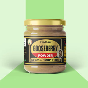 Vaidban Gooseberry Powder Online | 120g Antioxidant Rich Amla Supplement